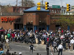 La ciudad se encuentra bajo un toque de queda. AP / E. Vucci