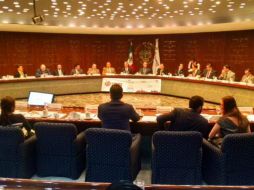 Petersen acudió al Consejo de la Cámara Nacional de Comercio de Servicios y Turismo de Guadalajara. TWITTER / @AlfonsoPetersen