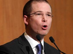 Anaya Cortés se dice abierto a seguir con la discusión sobre la reforma política del DF. NTX / ARCHIVO