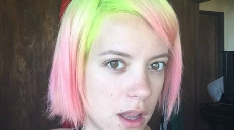 Allen se distingue por no temer al qué dirán sobre su forma de ser. INSTAGRAM / Lilly Allen