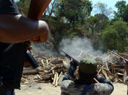 En lo que va del 2015, cuatro policías han perdido la vida por enfrentamientos con las fuerzas rurales del estado. AP / ARCHIVO