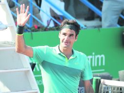 A semis. El suizo Roger Federer sufre para vencer al español Gimeno Traver y pasar a semifinales en Estambul. AP /