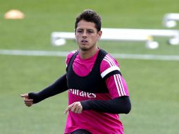 ''Mis pensamientos y oraciones también están contigo, mi amigo'', afirma ''Chicharito''. EFE / Ballesteros