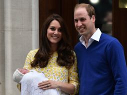La duquesa dio a luz a las 08:34 horas en Londres y el nombre será revelado en los próximos días. AFP / L. Neal