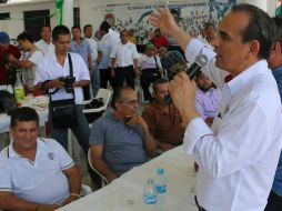 Terán Porcayo llamó a unidad de autoridades y candidatos. FACEBOOK / Marco Antonio Terán Porcayo