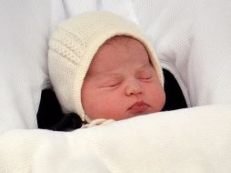 La hija de los Duques de Cambridge nació el pasado sábado en Londres. AFP / J. Stillwell