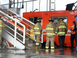 Por lo menos 12 personas resultaron con lesiones en el choque de dos trenes en la estación Oceanía en el DF. NTX / ARCHIVO