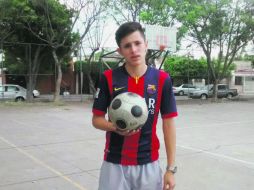 Ángel Valdez, invita a prácticar cualquier deporte. EL INFORMADOR / R. Alarcón