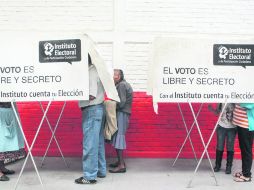 Sufragio. Sólo 26% de los lectores manifestaron que confiaban en los aspirantes. EL INFORMADOR /