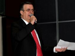 Movimiento Ciudadano emprenderá la defensa de la postulación de Ebrard, incluso en instancias internacionales. NTX / ARCHIVO