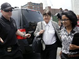 La defensa termina con la declaración de Helen Prejean, oponente de la pena de muerte, quien le visitó en la cárcel varias veces. AP / E. Amendola