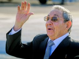 ''Ya se levantará ese tipo de injusta acusación (lista de terrorismo) y podremos nombrar los embajadores'', dice Castro. AFP / Y. Lage