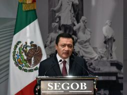 Osorio Chong dice que lo único que se ha sabido es que algunos delincuentes en el DF vienen a ocultarse. NTX / ARCHIVO