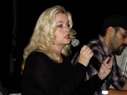 Sarah Hoch, directora del GIFF, explica la participación que tendrá el festival que preside en Cannes. NTX / B. Moncada