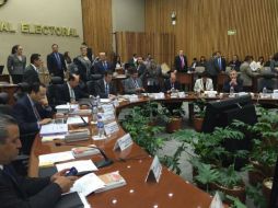 El TEPJF confirma que los grupos parlamentarios del PVEM pagaron los 'spots', por lo que el Consejo del INE aprueba la irregularidad. TWITTER / @INEMéxico