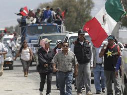 Entre los 13 acuerdos firmados con el Gobierno, destacan su afiliación al IMSS y la liberación de los detenidos el pasado sábado. SUN / ARCHIVO