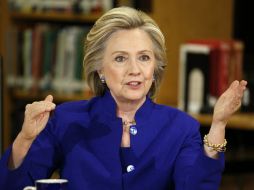 La ex secretaria de Estado reportó además ganancias de más de cinco MDD en el mismo periodo por las ventas de sus memorias. AP / ARCHIVO