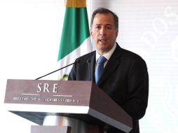 José Antonio Meade, secretario de Relaciones Exteriores de México, felicitó al nuevo presidente de Guyana a través de redes sociales. TWITTER / @JoseAMeadeK