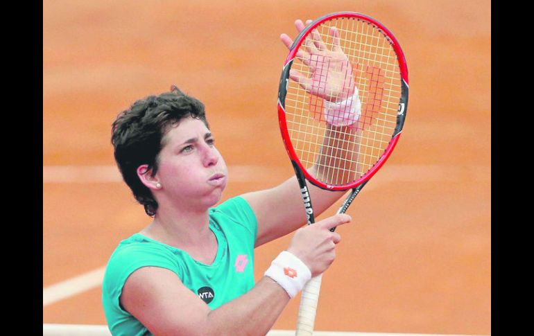 La tenista española supo sobreponerse a un complicado primer set y ahora disputará la final EFE /  A. Di meo