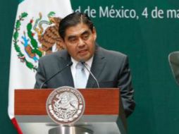 Miguel Barbosa Huerta resaltó la falta de un sistema de fiscalización en línea. TWITTER / @MBarbosaMX