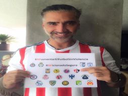 Alejandro Fernández pidió a todos los equipos de la Liga MX fomentar el futbol sin violencia. TWITTER / @alexoficial
