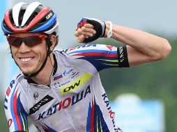 Ilnur Zakarin sacó 50 segundos de ventaja sobre sus compañeros. AP / D. dal Zennaro