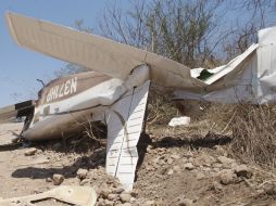 Cayó poco después de despegar rumbo a Piedras Negras. EL INFORMADOR / ARCHIVO