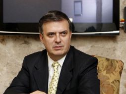 Ebrard reitera que se trata del PRI que ha orquestado los impedimentos para su candidatura. EL INFORMADOR / ARCHIVO