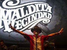 Para la Maldita Vecindad siempre ha sido importante imprimir sentido social a sus canciones. NTX / J. Espinoza