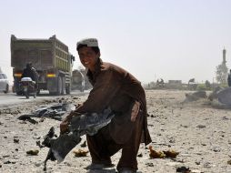 Desde la partida de las tropas de la OTAN, las fuerzas afganas se encuentran solas ante la insurrección de talibanes. AFP / ARCHIVO