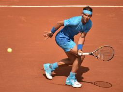 Rafa Nadal tuvo sólo 13 errores no forzados en su juego. AFP / P. Guyot