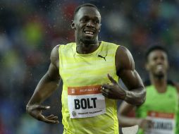 Bolt dijo estar contento en Ostrava, uno de sus sitios favoritos. AP / P. D. Josek