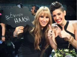 El conflicto sucede durante el programa 'Me pongo de pie'. INSTAGRAM / haashoficial