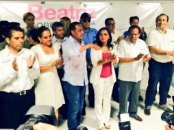 Beatriz Mojica ya conforma una coalición de facto de cinco partidos políticos en Guerrero. TWITTER / @Beatriz_Mojica