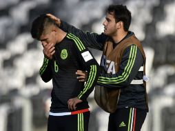 En su primer partido del Mundial, el cuadro mexicano no dejó buena impresión. AFP / ARCHIVO