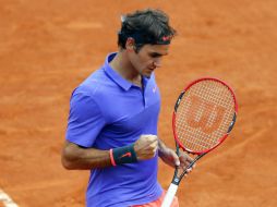 Federer rompió una racha de nueve veces consecutivas disputando los cuartos de final con su victoria a Monfils. EFE / R. Ghement