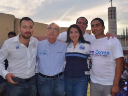 Martínez Mora estuvo en el cierre de campaña de la candidata a diputada local por el distrito 4, Erika Villa. TWITTER / @gmartinezmora