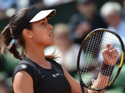 Ivanovic logró su mejor clasificación en un Grand Slam desde 2008. AFP / P. Guyot