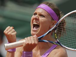 Safarova eliminó a Sharapova del torneo y viene enrachada. AP / D. Vincent