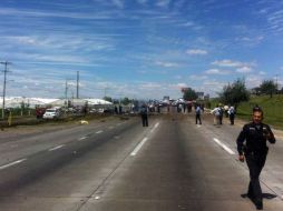 La circulación en la vía ha sido cerrada por completo por cuestiones de seguridad. SUN / RCC