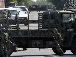 Personal de la Sedena reporta que hay un elemento herido. EFE / ARCHIVO