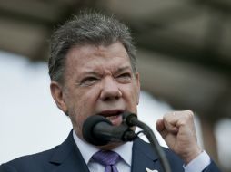 El fin de la reelección presidencial fue promovido en el Legislativo por el gobierno del presidente Juan Manuel Santos. AFP / G. Legaria