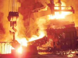 Siderurgia. Dura competencia. EL FINANCIERO ARCHIVO  /