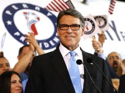 Perry lleva a la contienda un sólido registro económico en Texas, al igual que hace cuatro años. AFP / R. Jenkins