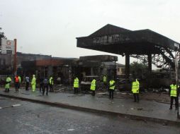 El gobierno asignará aproximadamente 12 millones de dólares para operaciones de ayuda y para reparar los daños. AFP / F. Braimah