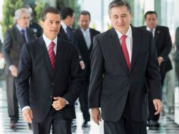 Peña Nieto también resalta el liderazgo de México en el ámbito mundial para enfrentar los desafíos que impone el cambio climático. EFE / ESPECIAL