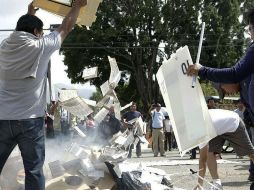 La CNTE había amenazado con un boicot electoral en 10 estados, entre ellos Guerrero, Michoacán, Chiapas y Oaxaca. EFE / M. Martínez