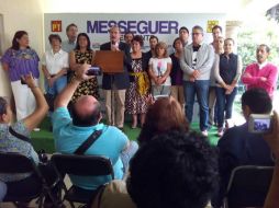 ''La gente manifestó en la urna y desde luego defenderemos nuestro voto'', dice Jorge Vicente Messeguer Guillén. TWITTER / @jorgemesseguer