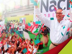 Jorge Preciado registra a su favor un resultado de 39.66 por ciento, contra 40.01 por ciento del priista José Peralta (foto). TWITTER / @nachoperaltacol