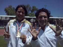 Adriana Carrillo agregó la tercera dorada al parar el cronómetro en 14.68 segundos. TWITTER / @CODEJALISCO